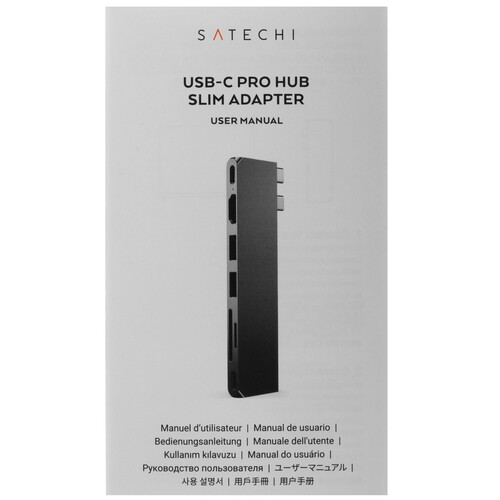 Купить Док-станция Satechi USB-C Pro Hub Slim Adapter  9073245. Характеристики, отзывы и цены в Донецке
