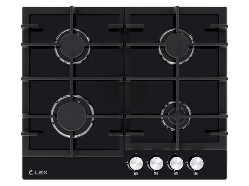 Купить Газовая варочная поверхность LEX GVG 642A BBL  9101413. Характеристики, отзывы и цены в Донецке
