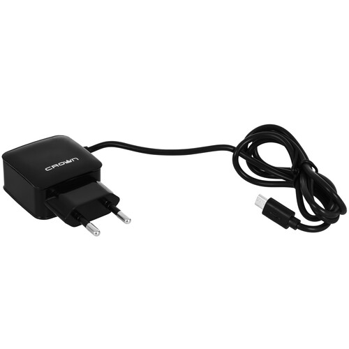 Купить Сетевое зарядное устройство Crown CMWC-3001 черный  5479767. Характеристики, отзывы и цены в Донецке