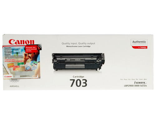 Купить Картридж лазерный Canon 703 черный  0010180. Характеристики, отзывы и цены в Донецке