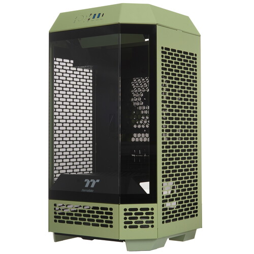 Купить Корпус Thermaltake The Tower 250 Matcha Green  5603444. Характеристики, отзывы и цены в Донецке