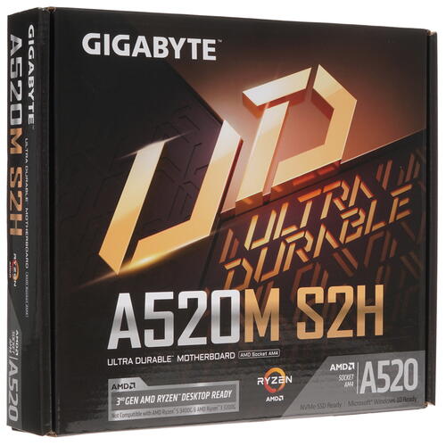 Купить Материнская плата GIGABYTE A520M S2H  1688767. Характеристики, отзывы и цены в Донецке