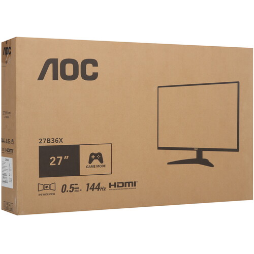 Купить 27" Монитор AOC 27B36X черный  5626410. Характеристики, отзывы и цены в Донецке