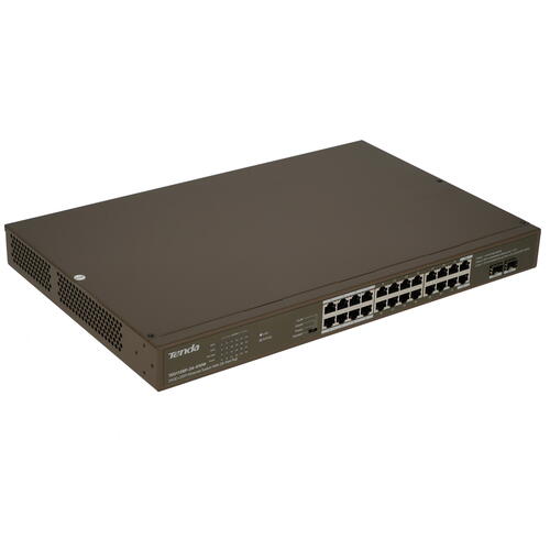 Купить Коммутатор Tenda TEG1126P-24-410W  9902994. Характеристики, отзывы и цены в Донецке