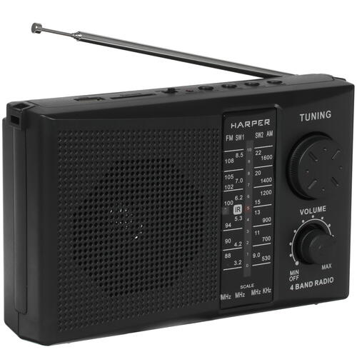 Купить Радиоприемник Harper HDRS-288 черный  1348985. Характеристики, отзывы и цены в Донецке