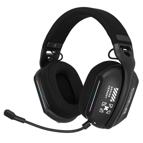 Купить Беспроводные/проводные наушники Onikuma GT808 черный 2024  5634382. Характеристики, отзывы и цены в Донецке