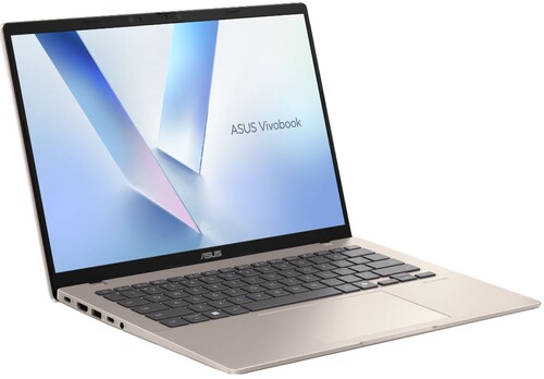 Купить 14" Ноутбук ASUS Vivobook 14 X1407QA-LY094W золотистый  5634623. Характеристики, отзывы и цены в Донецке