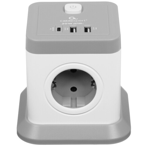 Купить Сетевой фильтр Cablexpert TWR-4-CU2-W-2 белый  9176868. Характеристики, отзывы и цены в Донецке