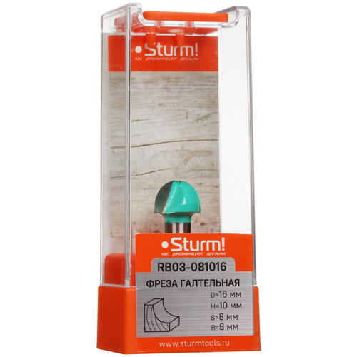 Купить Фреза Sturm! RB03-081016  9112900. Характеристики, отзывы и цены в Донецке