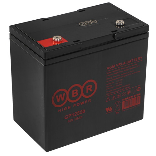 Купить Аккумуляторная батарея для ИБП WBR GP12550  9281112. Характеристики, отзывы и цены в Донецке