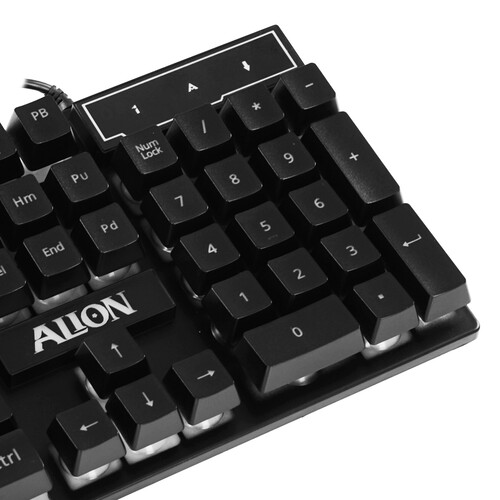 Купить Клавиатура+мышь+ковер Defender Alion GS-987 черный  9171772. Характеристики, отзывы и цены в Донецке