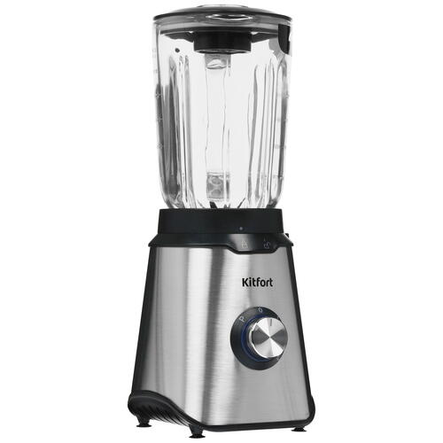 Купить Блендер стационарный Kitfort КТ-1344 серебристый  8116566. Характеристики, отзывы и цены в Донецке