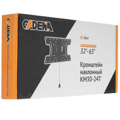 Купить Кронштейн для ТВ CADENA KM30-24T черный  5009315. Характеристики, отзывы и цены в Донецке