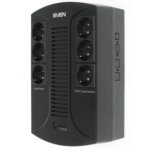 Купить ИБП SVEN UP-L1000E  1310130. Характеристики, отзывы и цены в Донецке