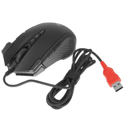 Купить Мышь проводная A4Tech Bloody J90s  черный  1698487. Характеристики, отзывы и цены в Донецке