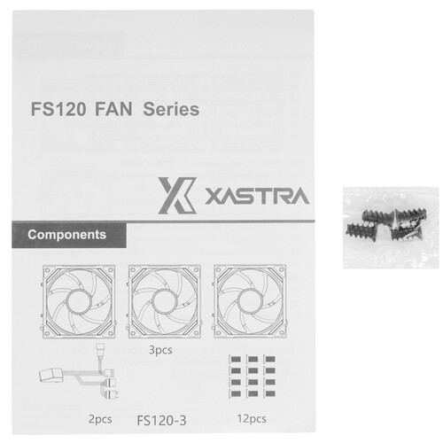 Купить Вентилятор XASTRA FS120B ARGB  5615656. Характеристики, отзывы и цены в Донецке