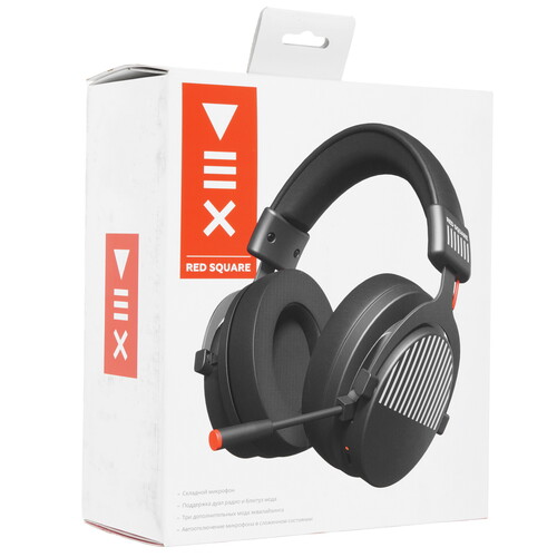 Купить Беспроводные/проводные наушники Red Square V3X черный 2024  5479190. Характеристики, отзывы и цены в Донецке