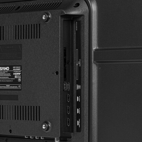 Купить 43" (108 см) Телевизор Asano 43LU5000T черный  9184576. Характеристики, отзывы и цены в Донецке