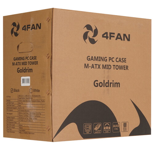 Купить Корпус 4FAN Goldrim  9291303. Характеристики, отзывы и цены в Донецке
