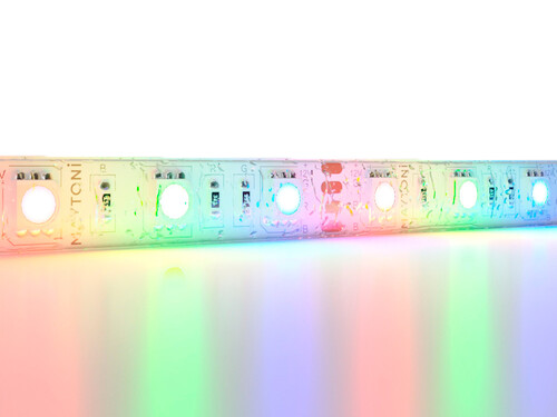 Купить Светодиодная лента Maytoni 12В 5050 14.4Вт/м RGB 5м IP65  9185016. Характеристики, отзывы и цены в Донецке