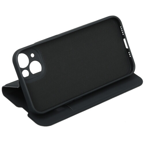 Купить Чехол-книжка  BoraSCO Smart Cover для Apple iPhone 13 черный  5601720. Характеристики, отзывы и цены в Донецке