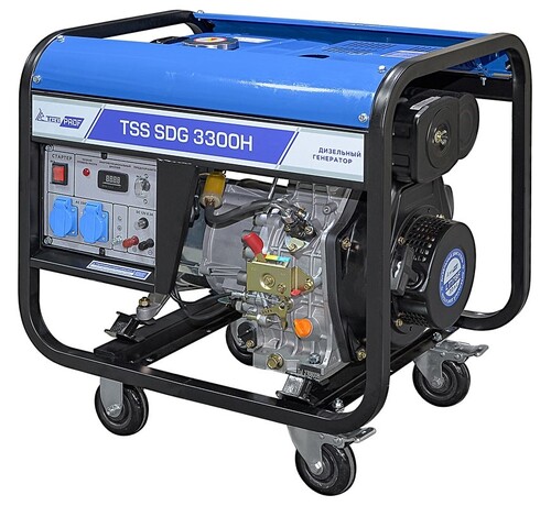 Купить Электрогенератор  дизельный  ТСС SDG 3300H  9101177. Характеристики, отзывы и цены в Донецке
