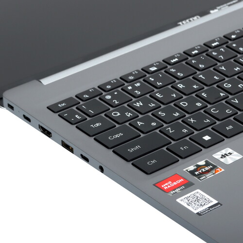Купить 16" Ноутбук Tecno Megabook K16S серый  5465847. Характеристики, отзывы и цены в Донецке