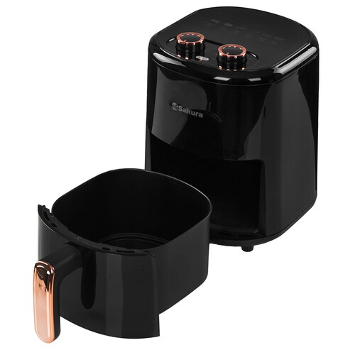 Купить Аэрогриль Sakura SA-7677BK черный  9173221. Характеристики, отзывы и цены в Донецке