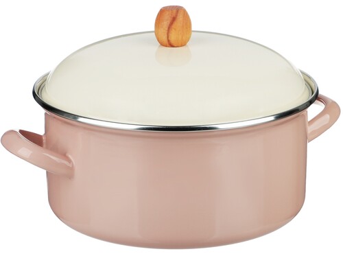 Купить Кастрюля BY COLLECTION 894-513 3.6 л 22 см бежевый  9195512. Характеристики, отзывы и цены в Донецке