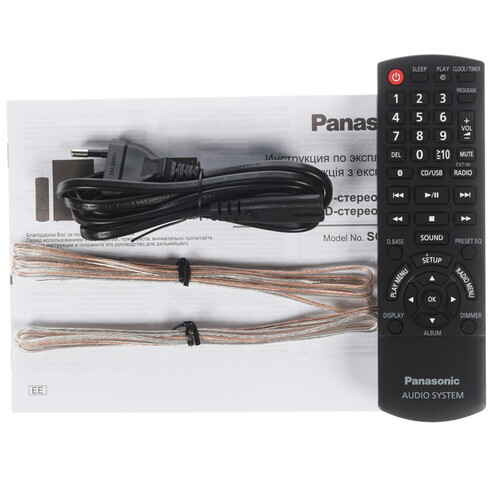 Купить Аудиосистема Panasonic SC-PMX90 черный  1395108. Характеристики, отзывы и цены в Донецке