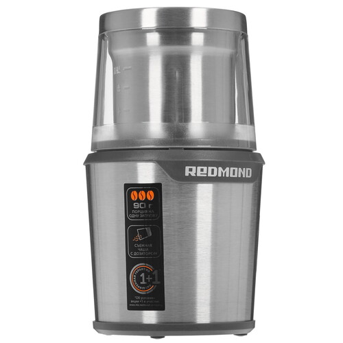 Купить Кофемолка электрическая Redmond RCG-M1607 серебристый  1361929. Характеристики, отзывы и цены в Донецке
