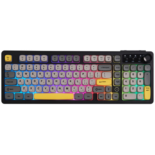 Купить Клавиатура проводная + беспроводная Ajazz AF98 PLUS  9283996. Характеристики, отзывы и цены в Донецке