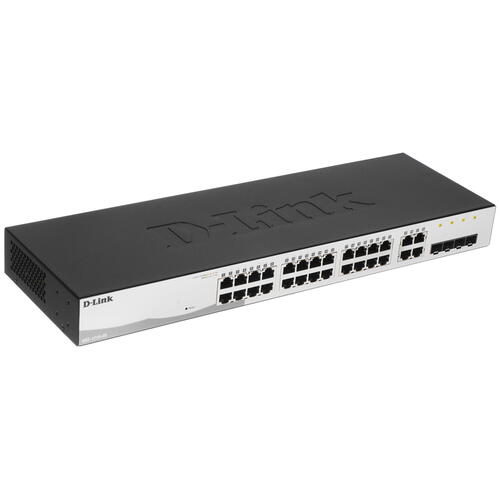 Купить Коммутатор D-Link DGS-1210-28/F3  5043533. Характеристики, отзывы и цены в Донецке