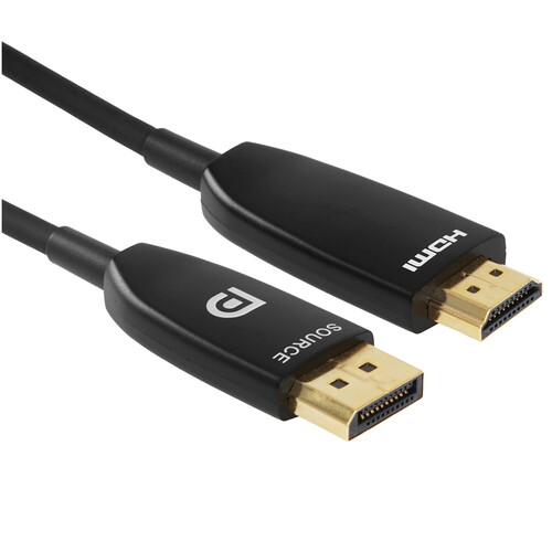 Купить Кабель однонаправленный VCOM DisplayPort - HDMI, 20 м  5471693. Характеристики, отзывы и цены в Донецке