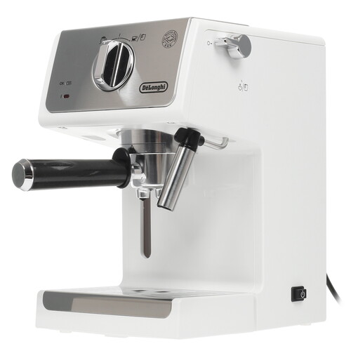 Купить Кофеварка рожковая DeLonghi ECP 33.21.W белый  1269875. Характеристики, отзывы и цены в Донецке