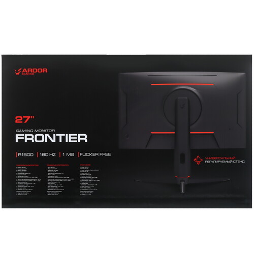 Купить 27" Монитор ARDOR GAMING FRONTIER AF27H3 черный  5411392. Характеристики, отзывы и цены в Донецке