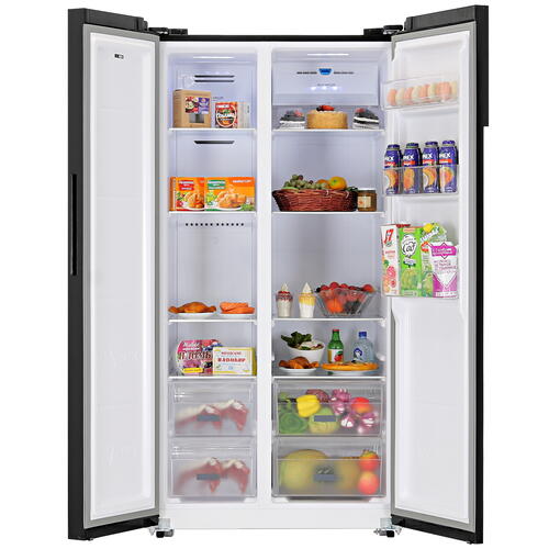 Купить Холодильник Side by Side   DEXP SBS4-59AKA черный  5400702. Характеристики, отзывы и цены в Донецке