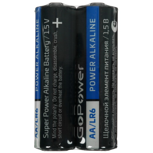 Купить Батарейка GoPower Alkaline AA (LR6/ER14505/FR6/R6P)  5605654. Характеристики, отзывы и цены в Донецке