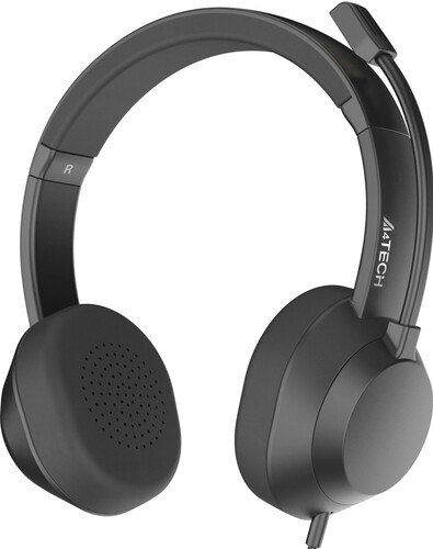 Купить Проводные наушники A4tech FH150U черный 2025  5630510. Характеристики, отзывы и цены в Донецке