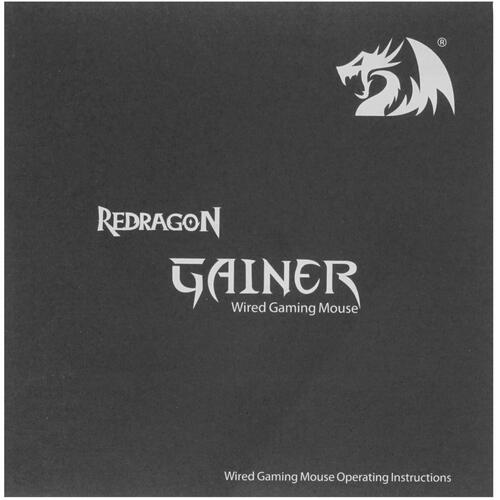 Купить Мышь проводная Redragon Gainer  8161282. Характеристики, отзывы и цены в Донецке