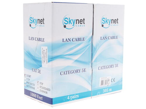 Купить Витая пара SkyNet CSL-FTP-4-CU-OUT  1095795. Характеристики, отзывы и цены в Донецке