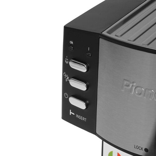 Купить Кофеварка рожковая Pioneer CM111P черный  5349643. Характеристики, отзывы и цены в Донецке