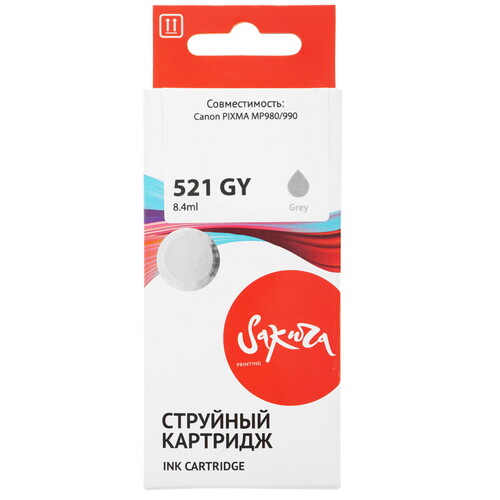Купить Картридж Sakura 2937B004 (521 GY) серый  9159285. Характеристики, отзывы и цены в Донецке