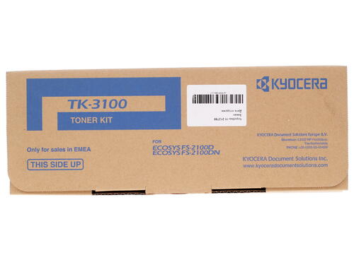 Купить Картридж лазерный Kyocera TK-3100 черный, с чипом  6604991. Характеристики, отзывы и цены в Донецке