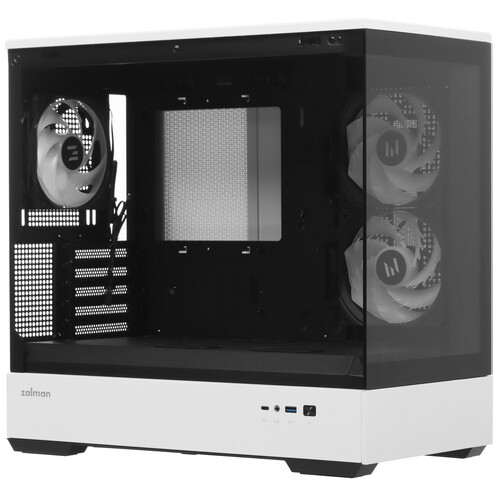 Купить Корпус ZALMAN P30 BW  5462574. Характеристики, отзывы и цены в Донецке