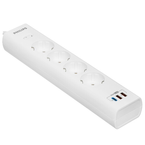 Купить Сетевой фильтр Philips CHP8246BA/51 белый  9158499. Характеристики, отзывы и цены в Донецке