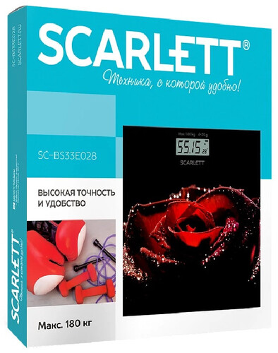 Купить Весы Scarlett SC-BS33E028 разноцветный  9165193. Характеристики, отзывы и цены в Донецке