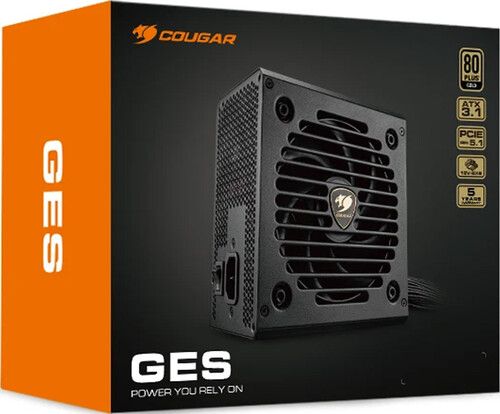 Купить Блок питания Cougar GES 850  5454633. Характеристики, отзывы и цены в Донецке