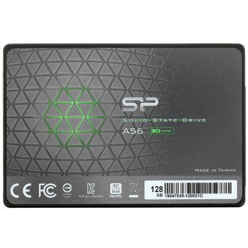 Купить 128 ГБ 2.5" SATA накопитель Silicon Power Ace A56 [SP128GBSS3A56B25RM]  1630639. Характеристики, отзывы и цены в Донецке
