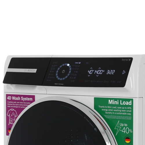 Купить Стиральная машина Bosch WGB24400ME белый  9100612. Характеристики, отзывы и цены в Донецке